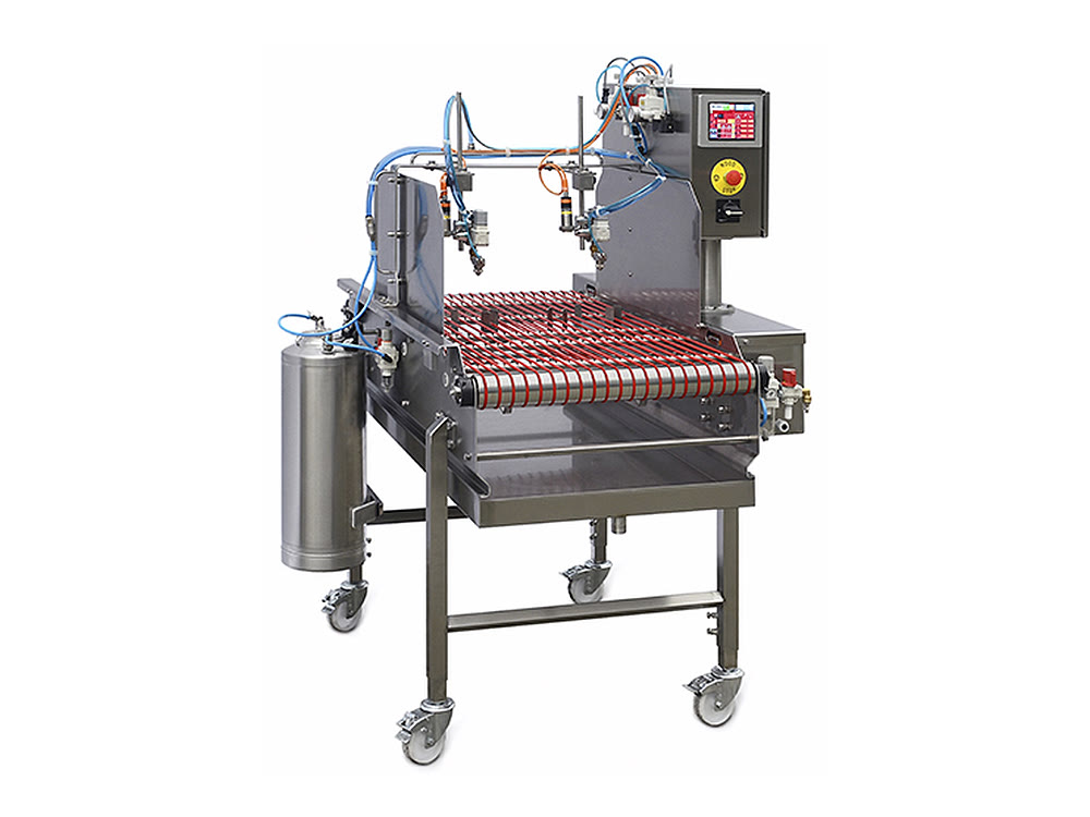 Syrup spraying system