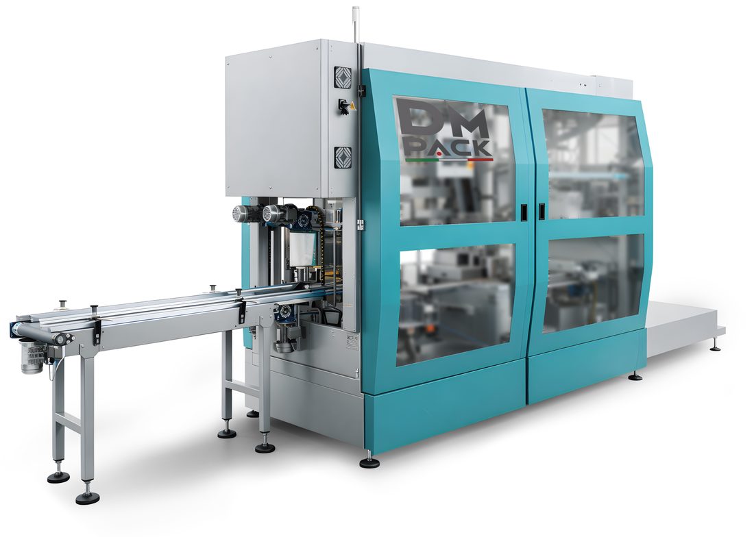 Horizontal case packer, side loading