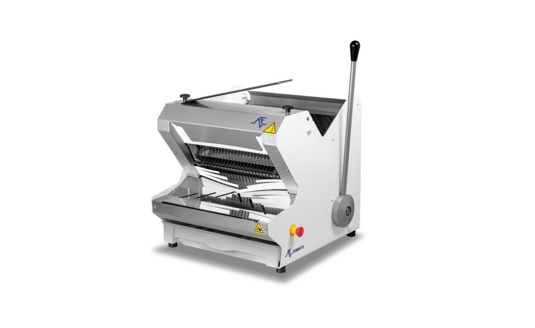 The tabletop bread slicer