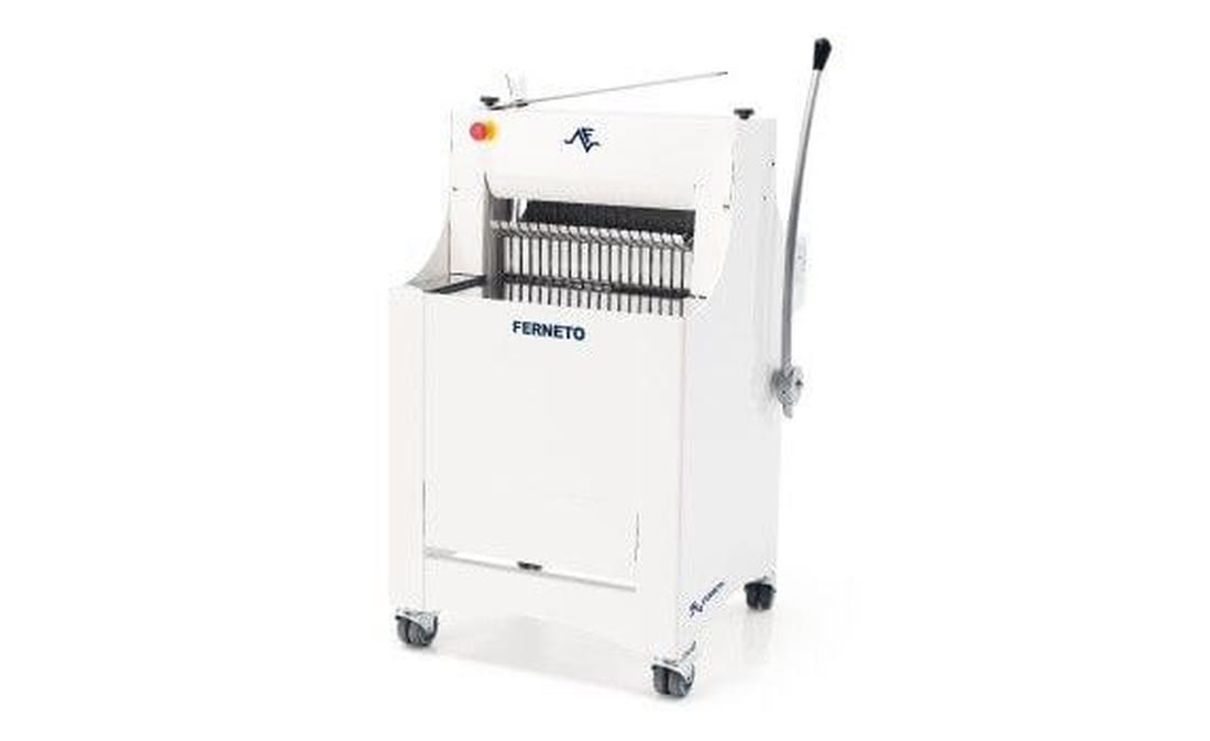 The floor-standing bread slicer