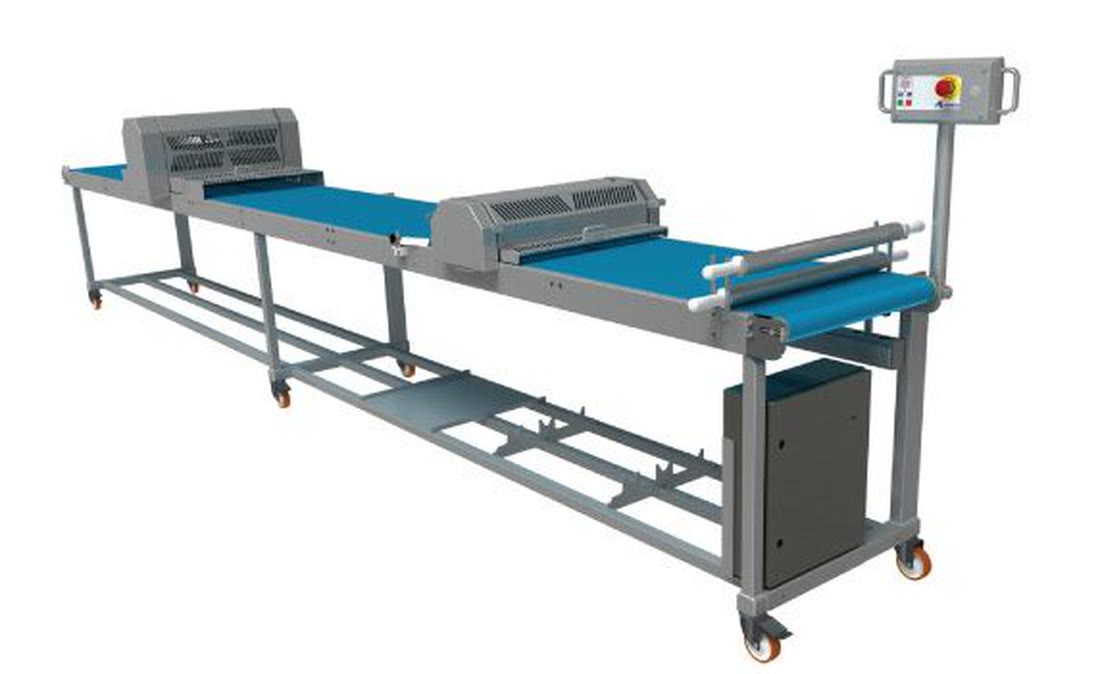 Vertical cutting table
