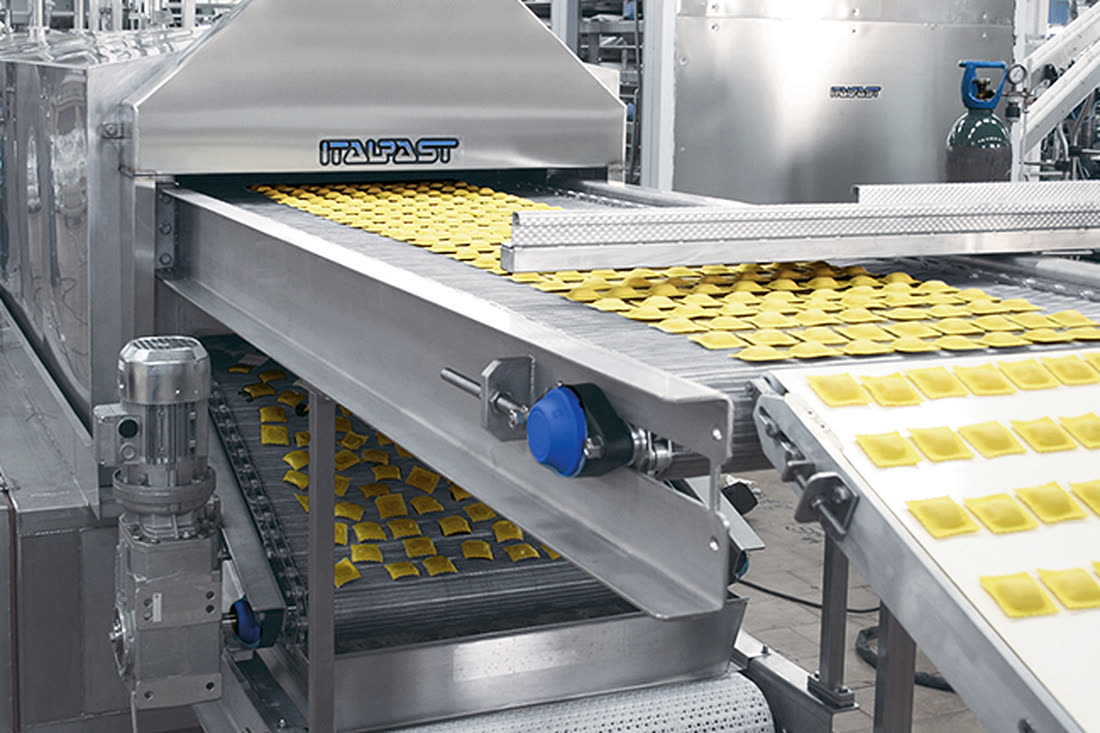 Fresh filled pasta