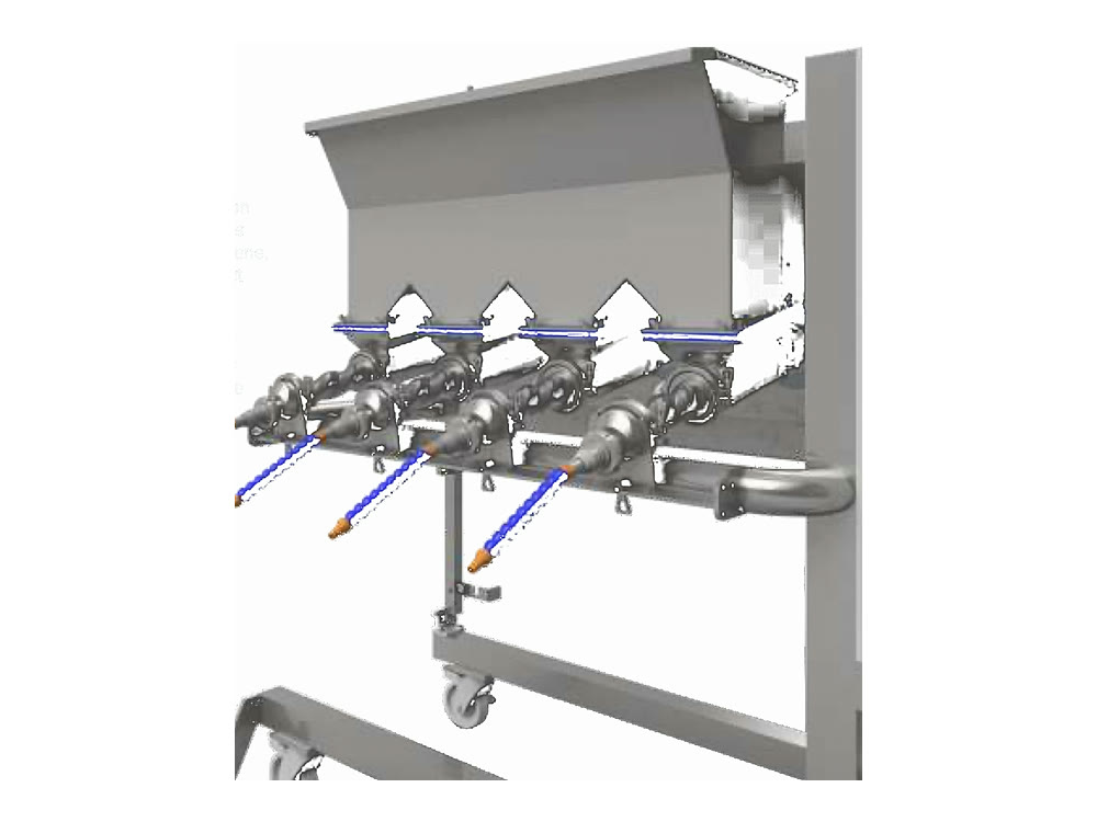 Depositing and filling units
